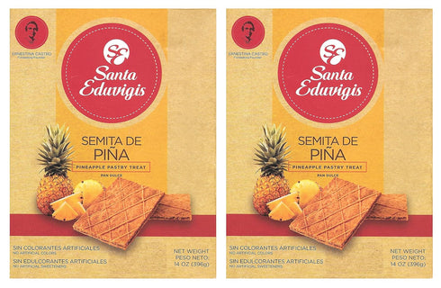 Santa Edwings SANTA EDUVIGIS Pan Dulce Semita Salvadorea (Semita de Pia, 2 Pack)