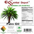 7 lbs 1 Essential Depot Palm Oil - RSPO Certified - Sustainable - Food Grade - Not Hydrogenated - in a Gallon Pail