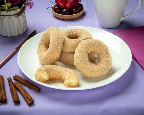 10.5 oz (1pk) Katz Gluten Free Cinnamon Donuts. Soft, spiced, and sweet, Free of Dairy, Soy, Tree Nuts, and Peanuts