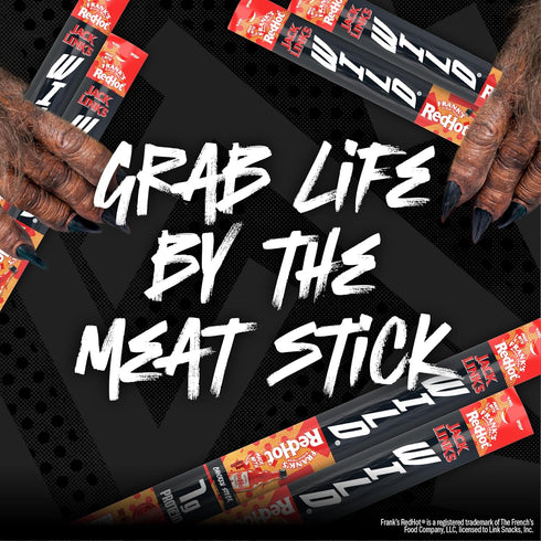 7g 0.5 Oz. (14 Count) Jack Link's Wild Mini Chicken Sticks Made with Frank's RedHot Flavor of Protein Snacks, On The Go