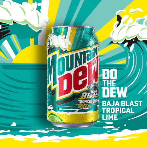 Citrus12 Oz (Pack 12) Mountain Dew, Baja Cabo Fl Cans