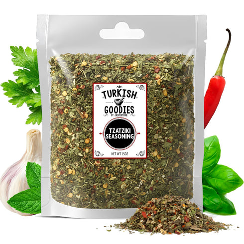 Tzatziki Seasoning Mix, Greek Seasoning by Turkish Goodies (1.5 oz) | Gyro