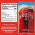 Pack 4 (12 oz Virgil's Naturally Bold Handcrafted Cola, of Cans each) - Caffeine Free Cola Soda with Pure Cane Sugar