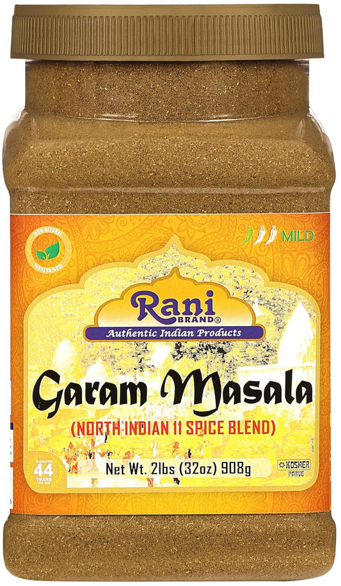 Rani Garam Masala Indian 11-Spice Blend 32oz (2lbs) 908g PET Jar ~