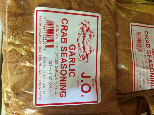 J.O. Garlic Crab Seasoning J O Maryland 8oz USA