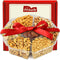 Easter Nuts Gift Basket - 7 Sectional Platter With a Variety of