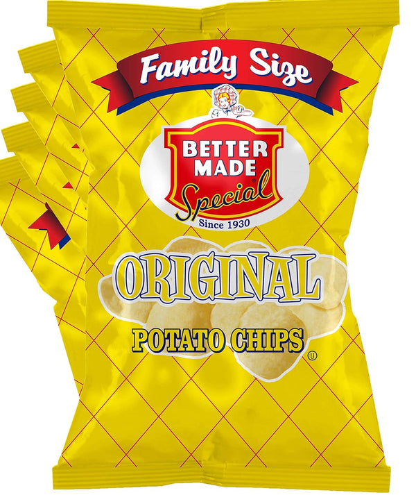 Better Made Special Potato Chips - (4) x 8.5-10oz Bags - (Pack
