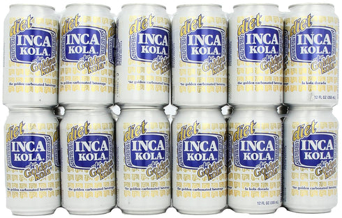 Inca Kola 12-Ounce, 24-Count , Diet, Cans