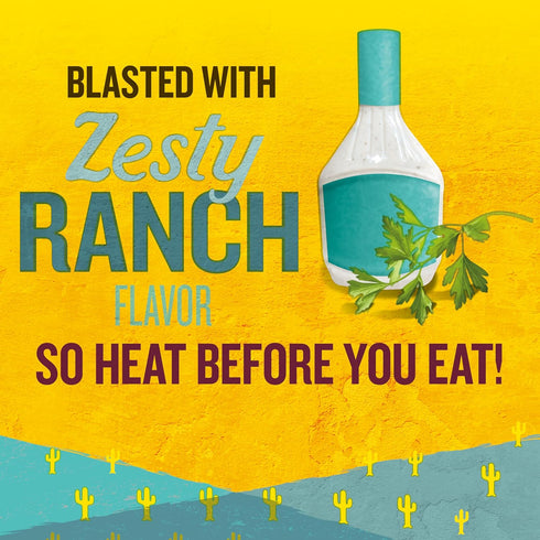 10 5.4 oz (Pack 6) Old El Paso Stand 'N Stuff Taco Shells, Zesty Ranch, Gluten Free Crunchy Corn Taco Shells, Ct