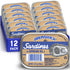 Brunswick Wild Caught Sardines in Soybean Oil, 3.75 oz Can (Pack of