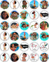 30 Edible Cupcake Toppers, Ocean Explorer Inspired Collection of Cake Decorations on Wafer Sheet