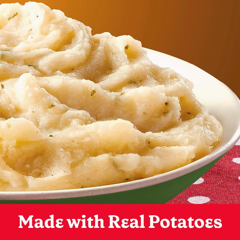 4 oz (Pack 8) Betty Crocker Roasted Garlic Mashed Potatoes, Made with Real Potatoes