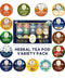 Organic Tea Pods Variety Pack - Assorted Sampler Pack Compatible for Keurig