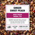 25 2.2 Tiesta Tea - Ginger Sweet Peach, Loose Leaf, Spicy Peach Herbal Tea, Non-Caffeinated Tranquility Blend, Bulk