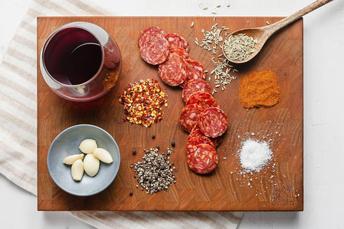 Driftless Provisions Salami by (Spicy Finnochiona)