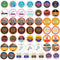 Crazy Cups Premium Bold Dark Roast -Coffee Bulk Variety Pack, 50 Count(Pack