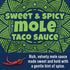 8 Ortega Sweet & Spicy Mole Taco Sauce, Sweet and Spicy Sauce and Marinade, Ounce