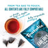 Teatulia Organic Earl Grey Tea Bags, 50 Pyramid Sachets, 100% Compostable Black Tea with Bergamot