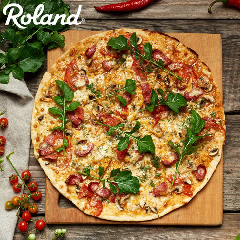 17.5 Pack 1 Roland Foods Calabrian Chili Peppers in Vinegar, Specialty Imported Food, Ounce