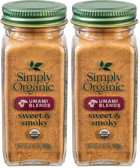 Simply Organic Organic Sweet & Smoky Umami Blends, 2.82 OZ (Pack of