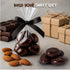 2 Pack Dark Chocolate Almonds - Pound Bulk - Whole Dry Roasted Dark Chocolate Covered Almonds - Candy for Office