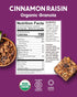 (Cinnammon 1 Pack) Alter Eco Cinnamon Raisin Granola, Healthy, Organic Breakfast & Snack, Naturally Sweetened