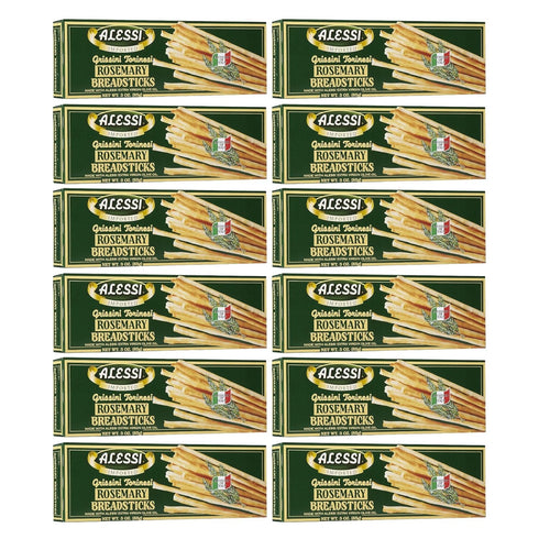 Alessi - Breadsticks Rosemary - Case Of 12 - 3 Oz