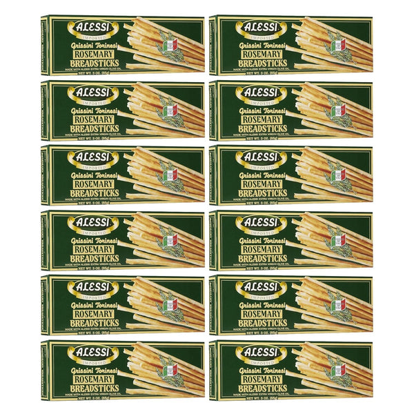Alessi - Breadsticks Rosemary - Case Of 12 - 3 Oz