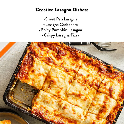 13.2 100% (4 Pack) DeLallo Lasagna Sheets, Ounce Box, Classic Italian Recipe, Made with Durum Wheat Semolina Flour