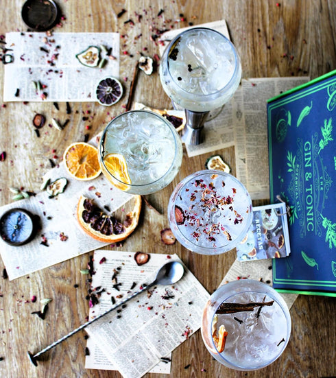 6 6 Lumus The Gin & Tonic Botanical Kit. Gin Tonic Infusion DIY Kit. selected spices and dried fruits & vegetables