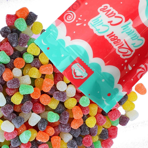 (3 Assorted Classic Spice Drops Candy Gum Drops - Old Fashioned Jelly Spiced GumDrops Candy Bulk, by Queen City Candy