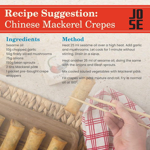 Jose Gourmet Spiced Mackerel P t Delight