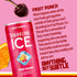 7.5 oz (Pack 10) Sparkling Ice Fruit Punch Sparkling Water, with Antioxidants and Vitamins, Zero Sugar, fl Mini Cans