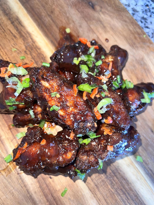 BBQ16 oz| (3 Divine Kuizine Jerk Sauce| Jamican BBQ Glaze| Seasoning| Hot Spice Marinade Chicken, Meats, Smoked Meats