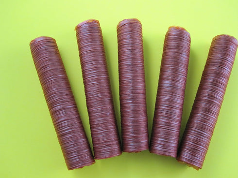 Smokehouse Chef 17 mm SLIM snack stick casings for homemade snack Slim Jim sausage.