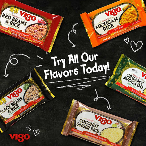 8oz 8 (Pack 12)) Vigo Authentic Cilantro Lime Rice, Fresh & Zesty Low Fat, (Cilantro Lime, Ounce