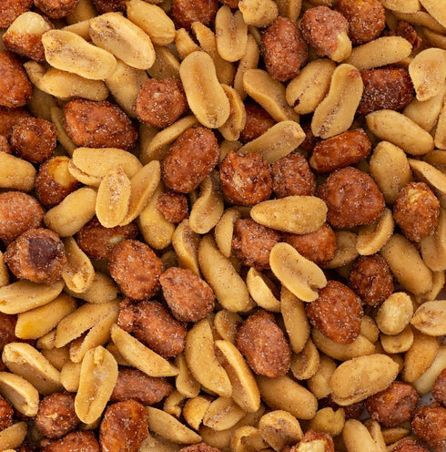 18 oz (1 Pack) Belmont Peanuts Gourmet Maple Bourbon Butter Toffee Mixer with Maple Bourbon-Spiced Sea Salt and Butter