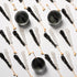 24 Black and White Rock Candy Sugar Sticks - Individually Wrapped Candy - Black Cherry & Original Sugar Flavored
