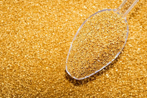 Sweet Evas SHIMMER METALLIC SPARKLING GOLD SUGAR CRYSTALS-Dairy Free,Gluten Free,Egg Free,Vegan,Soy Free,Nuts