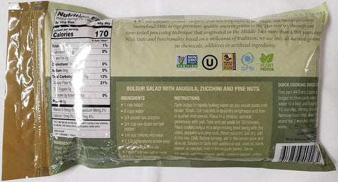 #4 2lb. Extra Coarse Traditional Bulgur Wheat