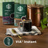 Packets, 50 Packets Starbucks VIA Instant Coffee Single Serve, Dark Roast Coffee, Decaf Italian Roast
