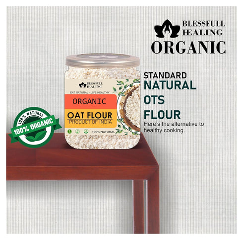 Blessfull Healing 2 lb (907 Organice OAT FLOUR Gram)
