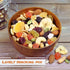 2 Lbs Tropical Mix Trail mix by Its Delish, Bulk Bag | High Energy Boost Fruit and Nut Healthy Snack Medley
