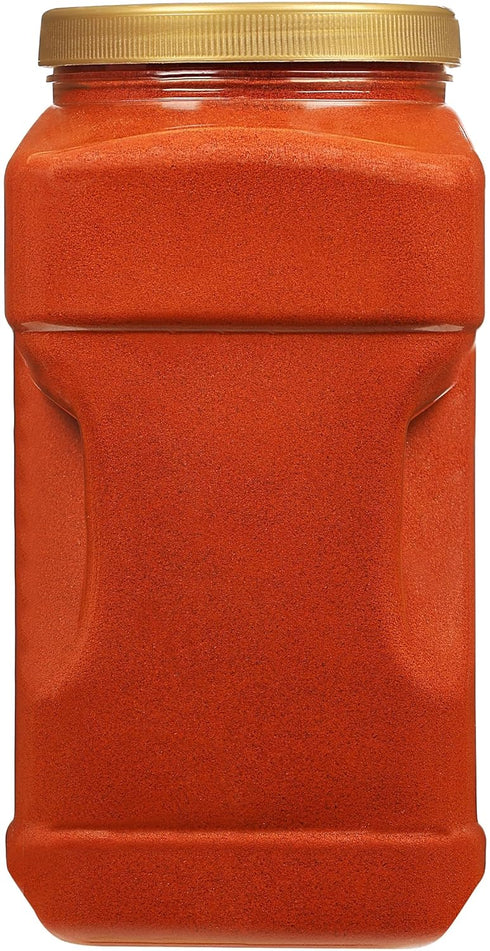 80oz (5lbs) 2.27kg Rani Paprika (Deggi Mirch, Low Heat) Spice Powder, Ground Bulk PET Jar ~ All Natural, Salt-Free |