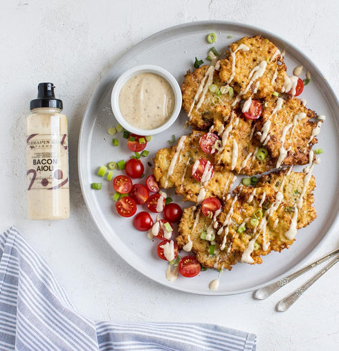 7.75 oz Terrapin Ridge Farms Bacon Aioli Creamy Gourmet Spread with Smoky Bacon & Dijon Mustard Gluten & Dairy Free