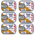 Beach Cliff Wild Caught Sardines in Mustard Sauce, 3.75 oz Can -