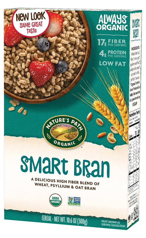 10.60-Ounce Nature's Path Organic Smart Bran Cereal, Box