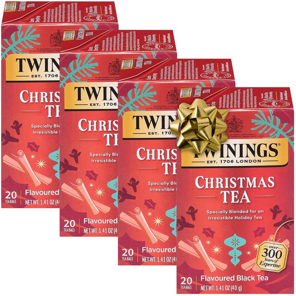 Twinings Christmas Tea - Black Tea Blended with Spicy and Aromatic Clove