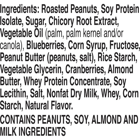 Nature Valley Protein Granola Bars - Blueberry Nut Chewy Snack Bars, 5 Bars, 7.1 OZ