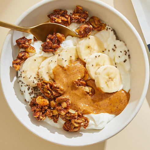 Purely Elizabeth Keto Granola - Vanilla Almond Butter, Grain-Free, Gluten-Free, Non-GMO (8oz Bag)